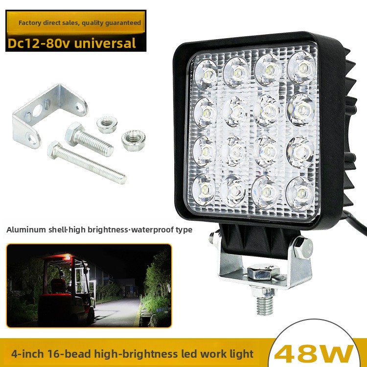 Heavy Equipment Working - 48W 16LED 4 Zoll 12V 24V