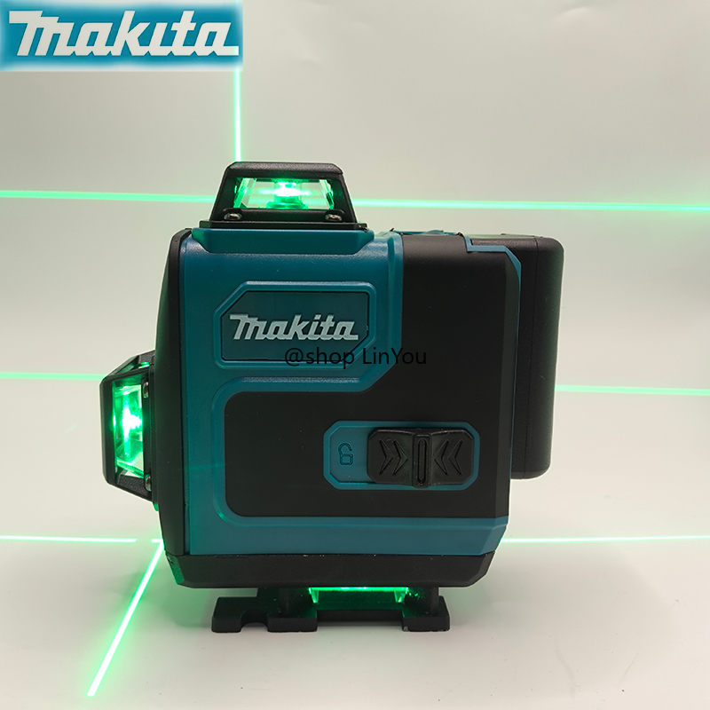 Laser Level Rotary - Makita 3D-4D 16-Linien-Hochpräzisions-360-Grad-Laser ° Horizontaler vertikaler