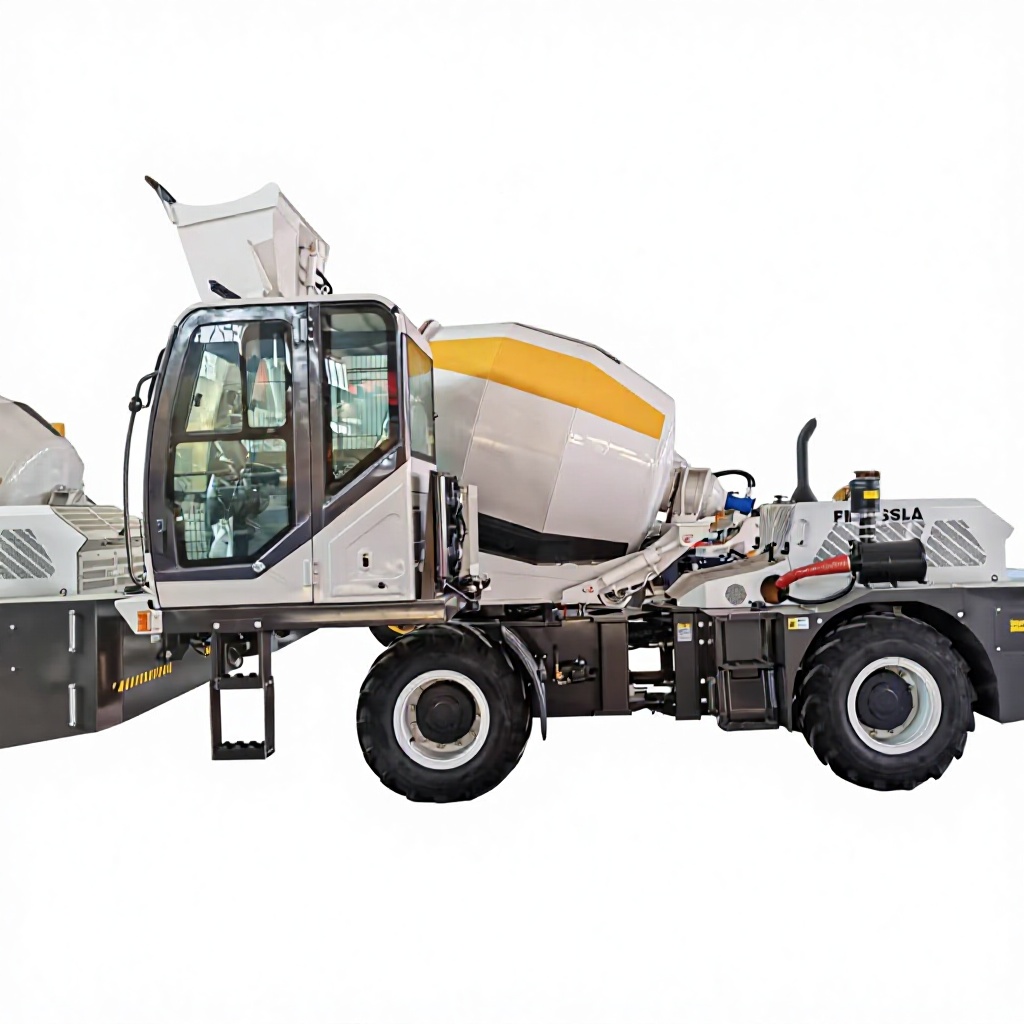 Heavy Equipment Mixer - 2,6 m³ Selbstladender Betonmischer-LKW, ein hochleistungsfähiges