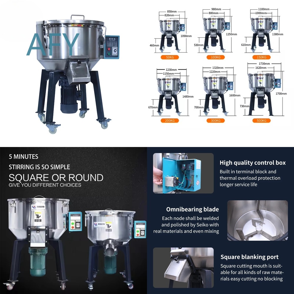 Heavy Equipment Mixer - Hochgeschwindigkeits-PVC-Kunststoffmischer für Industrielle Mischanlagen Hochleistungs-Mischmaschine für