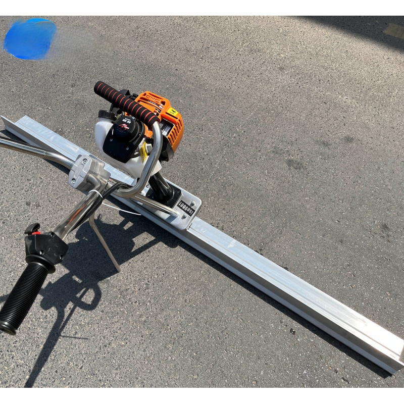 Concrete Vibrator - 2m Motorbetriebene Betonrüttelbohle, tragbares handgeführtes Vibrationsnivellierwerkzeug,
