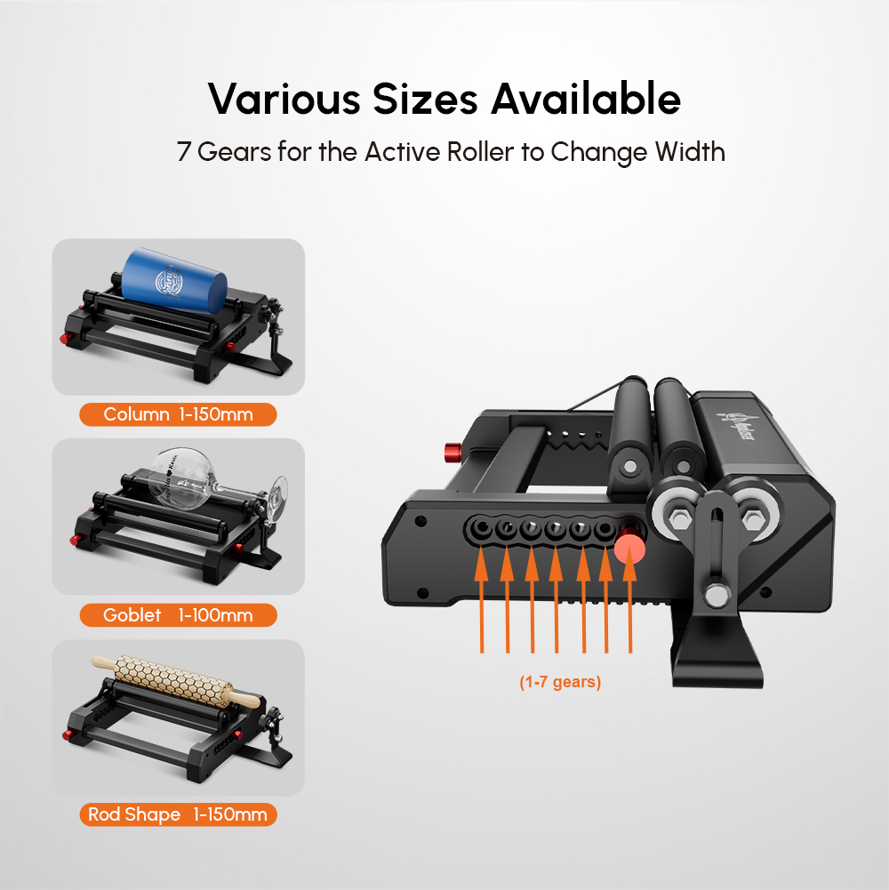 Laser Level Rotary - AlgoLaser Bestseller Laser-Gravur Rotationsroller Y-Achse 360