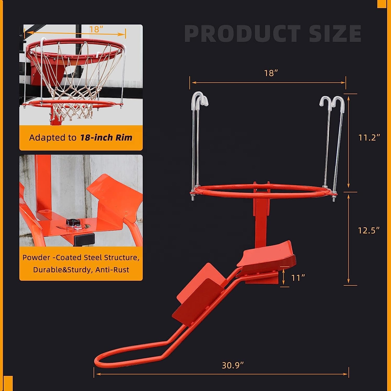 Robuste Basketball-Rücklaufbef – Heavy Equipment In Bewertung und Preis