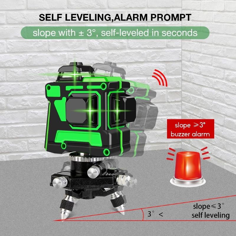 ATV3d 12-Linien Outdoor-Langst – Laser Level Rotary Bewertung und Preis