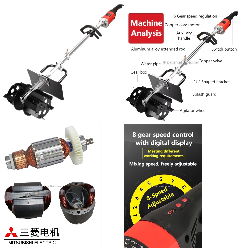 Tragbarer Betonmischer für Tro – Heavy Equipment Mixer Bewertung und Preis