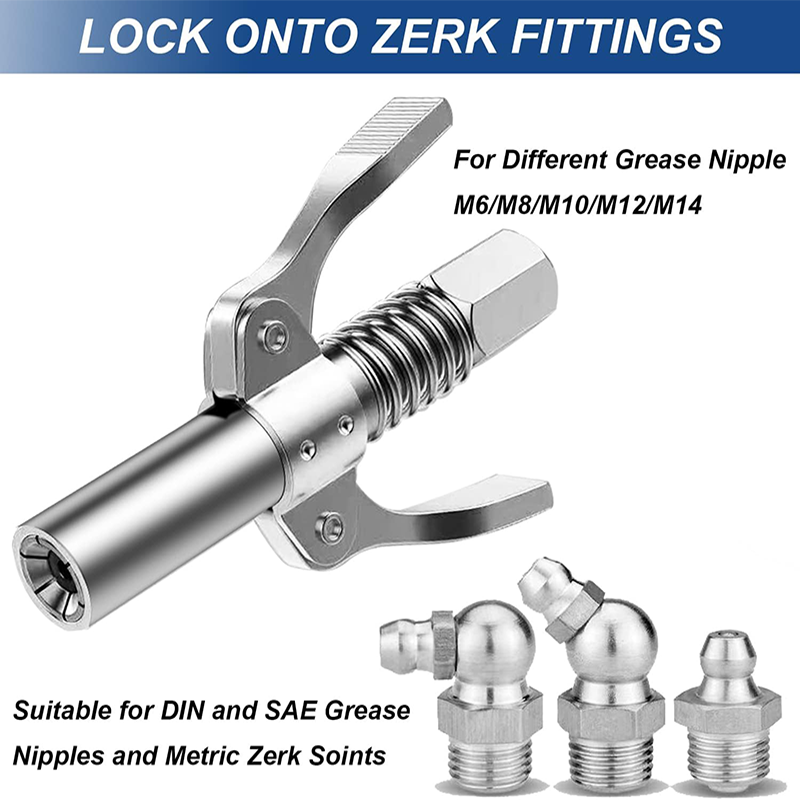NPT1/8 Zoll Fettpistolen-Kuppl – Grease For Heavy Equipment Bewertung und Preis