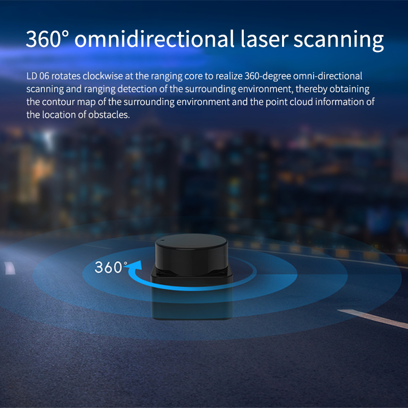 LD06 Lidar tragbares 360-Grad- – Laser Level Rotary Bewertung und Preis