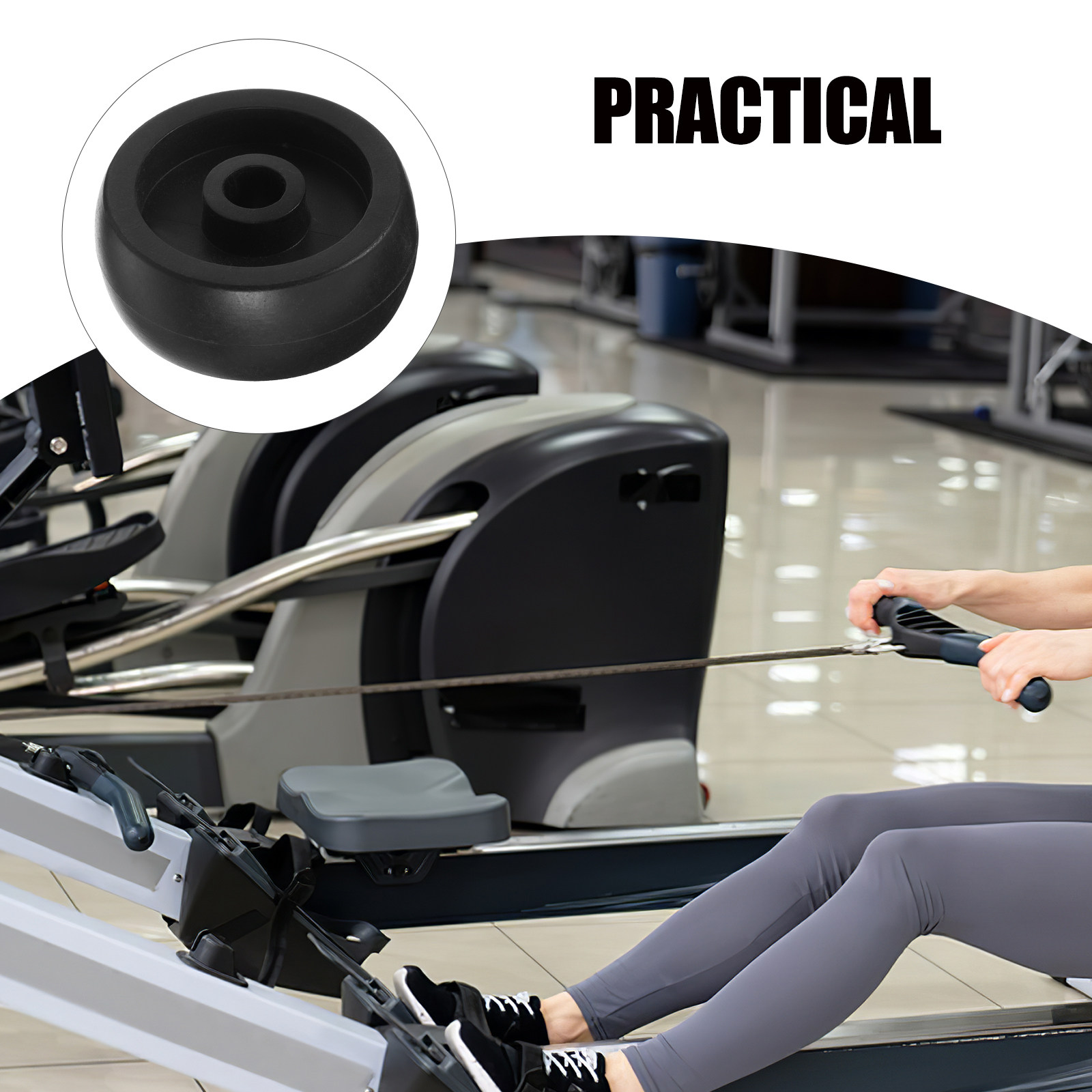 4 Stück Hochbelastbare Fitness – Heavy Equipment Rollers Bewertung und Preis
